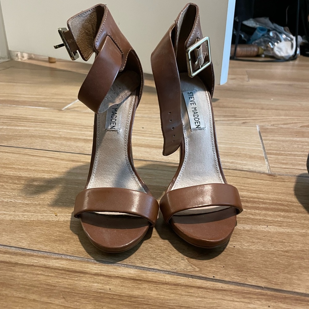 Brown High Heel Sandal